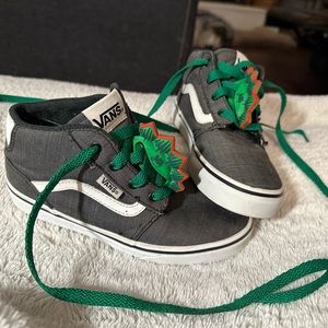 Vans lace up high tops